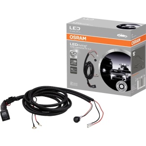 Cablaj pentru instalare lumini OSRAM, 12V, universala, negru