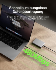 Cablu de incarcare Micro USB Belkin BoostCharge Eco, 1m, flexibil, negru - Img 6