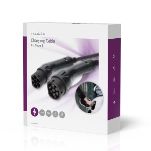 Cablu de incarcare pentru vehicule electrice Nedis Tip 2 - 32 A - 22000 W - 5 m - Negru - Img 7