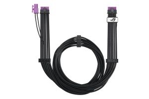 Cablu PCIe ASUS ROG Equalizer 12V 2x6, compatibil ATX 3.1 si PCIe 5.1, 17A - Img 3