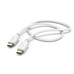 Cablu USB C Hama, 1.5 m, Alb, Rapid de Incarcare, Transfer Date - Img 2