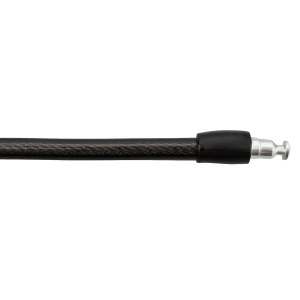 Cablul de siguranta spiralat Dunlop 150cm cu 2 chei, 12mm, pentru biciclete si mopede - Img 3
