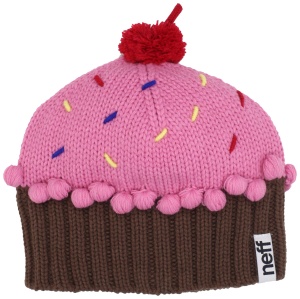 Caciula Neff Cupcake Beanie Unisex Culoare Strawberry, 100 Acril