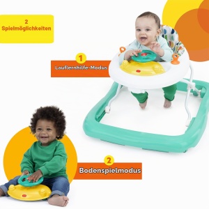 Cadran de mers Bright Starts Ready to Roll, 2 moduri, unisex, 6-12 luni - Img 2