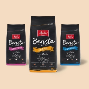 Cafea boabe Melitta Barista Crema Forte, 1KG, prajire intensa, aroma bogata - Img 3