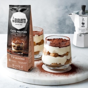 Cafea macinata Bialetti Tiramisu 250 g - Aromatizata, Intensitate 8, Roster mediu - Img 2