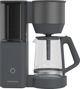 Cafetiera cu filtru Grundig KM 7340 1150W 125L Functie Aromatica Dark Inox - Img 7