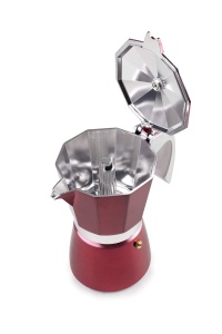 Cafetiera IBILI Evva Red 3 cesti 150 ml compatibila cu plite inductie - Img 6