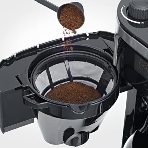 Cafetiera Severin KA 4813 cu Rasnita Integrata Timer 10 Cesti 1000W NegruInox - Img 10