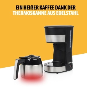 Cafetiera Tristar CM-1283, 8-10 cesti, 900W, cana termica, BPA-free - Img 4