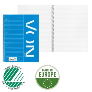 Caiet A4 Leitz Collegeblock, 5 buc, 80 foi, 70 gm, linii cu margine - Img 3