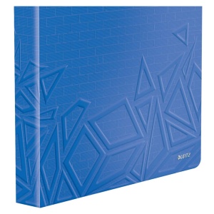 Caiet cu huse transparente Leitz Urban Chic, A4, 80 huse, culoare albastra - Img 3