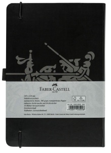 Caiet de notite Faber-Castell 20502, 194 pagini, 100 gm, negru - Img 9