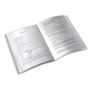 Caiet de sarcini Leitz Sichtbuch Style A4, 40 huse, PP, satin negru - Img 3