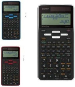 Calculator stiintific Sharp EL-W531TG, 16 cifre, alimentare bateriesolar, negru