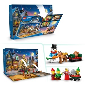 Calendare de Advent LEGO City 2026 60510 24 surprize, 252 piese - Img 3