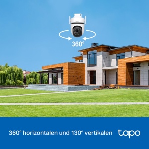 Camera de securitate TP-Link Tapo C520WS pentru exterior, Viziune nocturna color Starlight, Camera 360deg, 2K 4MP, 2 antene puternice, IP66 rezistent la intemperii, stocare locala si cloud securizata, detectare AI, APP - Img 5