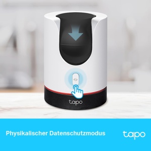 Camera de securitate Wi-Fi interioara Tapo C225 360deg, 2K 4MP, mod de confidentialitate fizica, senzor Starlight, detectare miscare, compatibil cu Apple Homekit, Alexa si Google Home - Img 3