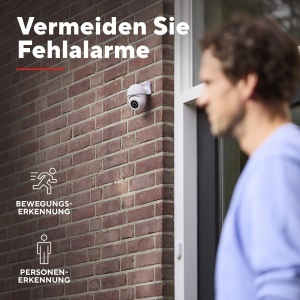 Camera de supraveghere exterior Trust SMARTCAM-3900, 360, 3MP, alba - Img 3