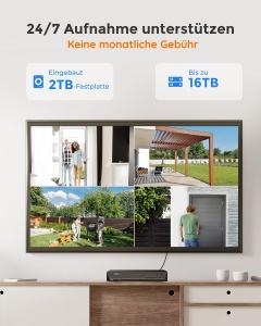 Camera de supraveghere Reolink RLK8-410B4-5MP, 5MP, 8CH, 2TB HDD, IR nocturn - Img 5