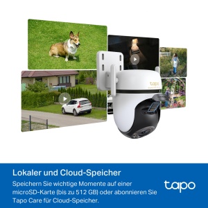 Camera de supraveghere Tapo C530WS 360deg 3K 5MP Night Vision color - Img 6