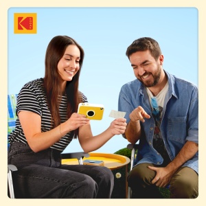 Camera digitala Kodak Printomatic, 10MP, compacta, albastra, cu 20 fotografii ZINK - Img 7