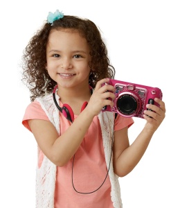 Camera digitala VTech KidiZoom Duo DX, 5MP, zoom 4x, roz - Img 2