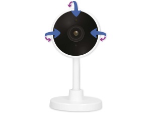 Camera IP Alecto SMART-CAM10 - Full HD, Wifi, alba - Img 7