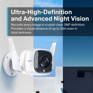 Camera supraveghere TP-Link Tapo C310 3MP IP66 Night Vision 30m Audio bidirectional - Img 3