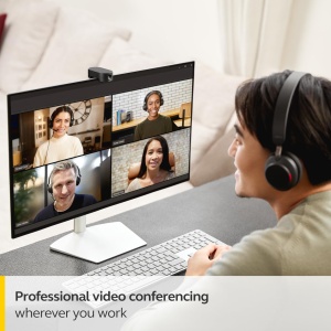 Camera video pentru conferinte Jabra PanaCast 20 4K - Camera web video personala flexibila plug-and-play cu 4K Ultra HD alimentat de AI, zoom inteligent si optimizare a iluminarii - Img 2