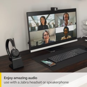 Camera video pentru conferinte Jabra PanaCast 20 4K - Camera web video personala flexibila plug-and-play cu 4K Ultra HD alimentat de AI, zoom inteligent si optimizare a iluminarii - Img 12