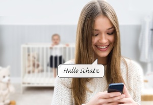 Camera video pentru supraveghere bebelusi Reer IP BabyCam HD functie nocturna alb - Img 6