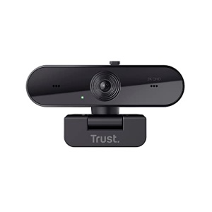 Camera web Trust Taxon 2K QHD realizata din 85% plastic reciclat, PC cu camera USB 2560x1440p cu husa, focalizare automata, unghi larg, 2 microfoane, camera video pentru conferinte, apeluri video, Skype, Teams, Zoom - Img 10