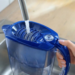 Cana filtranta AQUAPHOR Amethyst, 2,8 L, Kobaltblau, cu cartus MAXFOR - Img 3