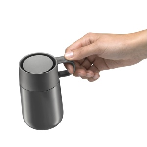 Cana termica WMF Impulse, 0,3l, inox, capac automat, gri - Img 5