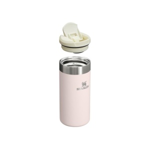 Cana termo Stanley Aerolight Transit 0.35L - Rezista 4 ore cald - Roz - Img 9