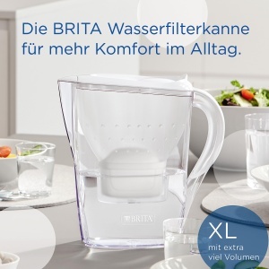 Canistra de filtrare apa BRITA Marella XL, 1.4 litri, cu cartus Pure Performance - Img 2