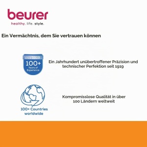 Cantar de baie Beurer BF 195, diagnosticare corp, capacitate 180 kg, display LCD - Img 3