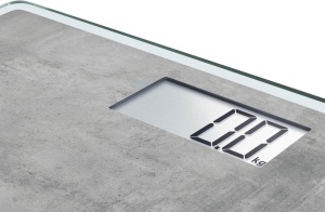 Cantar de baie digital Soehnle Style Sense Compact 300, capacitate 180 kg, design beton - Img 5