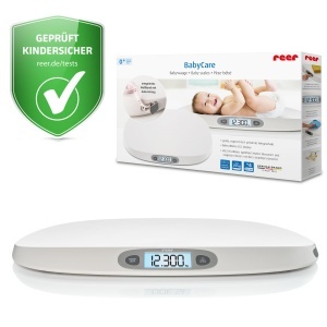 Cantar digital pentru bebelusi reer BabyCare, 25kg, display iluminat, masurare precisa