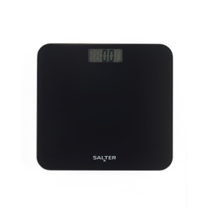 Cantar digital Salter fara baterii platforma din sticla securizata 180 kg LCD negru