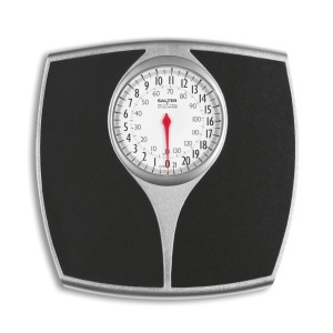 Cantar mecanic Salter 148 BKSVDR, platforma mare, capacitate 136 kg, negru-argintiu
