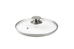 Capac din sticla IBILI 971620 20 cm cu maner din otel inoxidabil