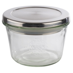 Capac pentru borcane APS 82360, inox 188, cu sigiliu din silicon, 10,5 cm - Img 2