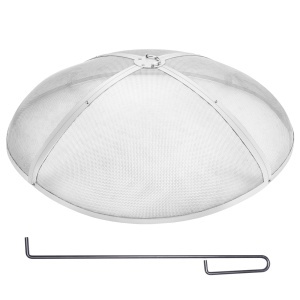 Capac protectie scantei VEVOR SCSKD01-40 inox diametru 1016 mm plasa 2 mm