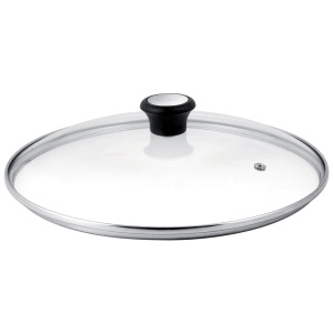 Capac Tefal 28 cm 28097712 Sticla cu Rama din Otel Inoxidabil Rezistent la Cuptor