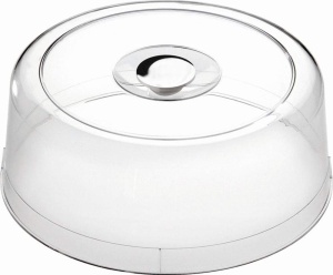 Capac transparent APS 6515, 33 cm, inaltime 12,5 cm, polistiren, made in Germany