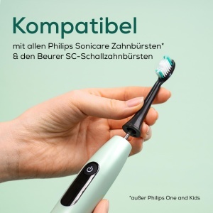 Capete de periuta Beurer SC Classic Clean 4 rezerve compatibile Philips Sonicare duritate medie - Img 4