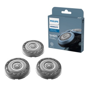 Capete de ras Philips Norelco SH6072 Seria 6000 Set 3 bucati Originale SkinProtect