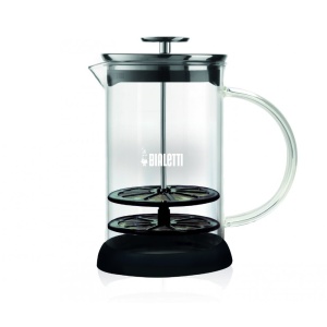 Cappuccinator Bialetti Perfect Cream, 330 ml, Sticla, NegruTransparent